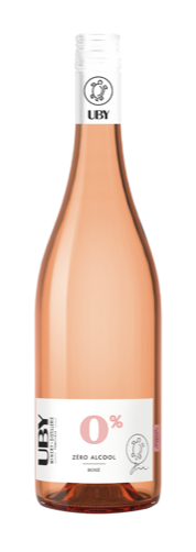 UBY Zéro alcool  Rosé Fruité- VIN SANS ALCOOL - UBY - Rosé