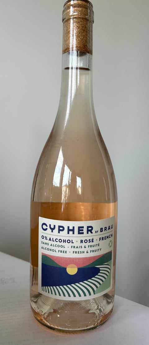 VIN SANS ALCOOL - Rosé - CYPHER Domaine BRAU WINE